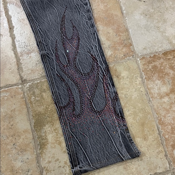 Filles a Papa Distressed Gray Jeans - Picture 5 of 8